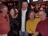 Local Mike Wicklein happy to have daughter Kate & Mike and friends Sylvia & Lou (Annapolis) party with him at BJ’s.